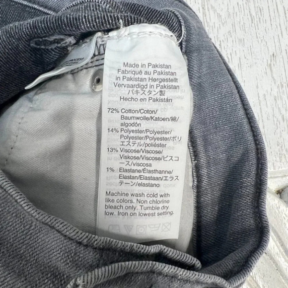 J. Crew High Rise Skinny Jeans Gray 25 - Picture 5 of 7